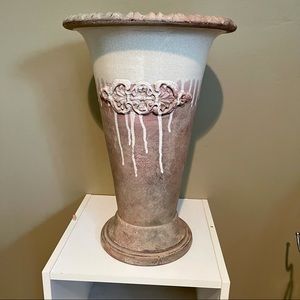 New Outdoor Stone Accent Vase